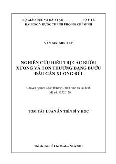 Tóm tắt Luận án Nghiên cứu điều trị các bướu xương và tổn thương dạng bướu đầu gần xương đùi